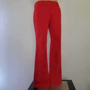 Express Editor Pant 8R bright red